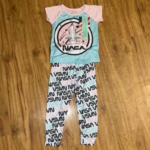 NASA girls pajamas